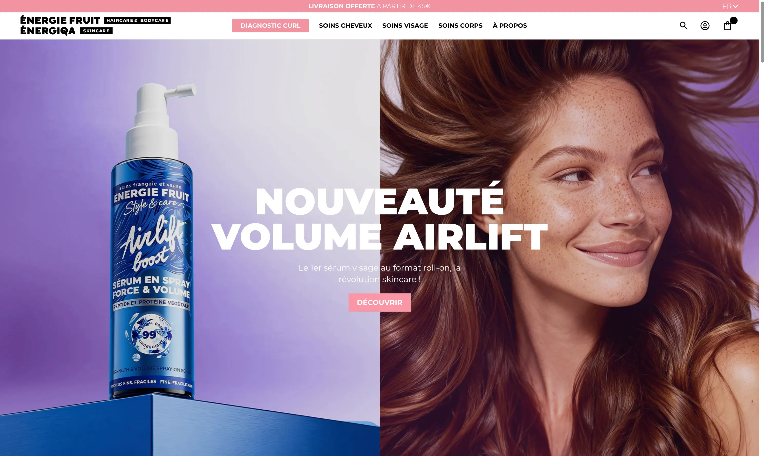Energie Fruit — Soins naturels · B Corp