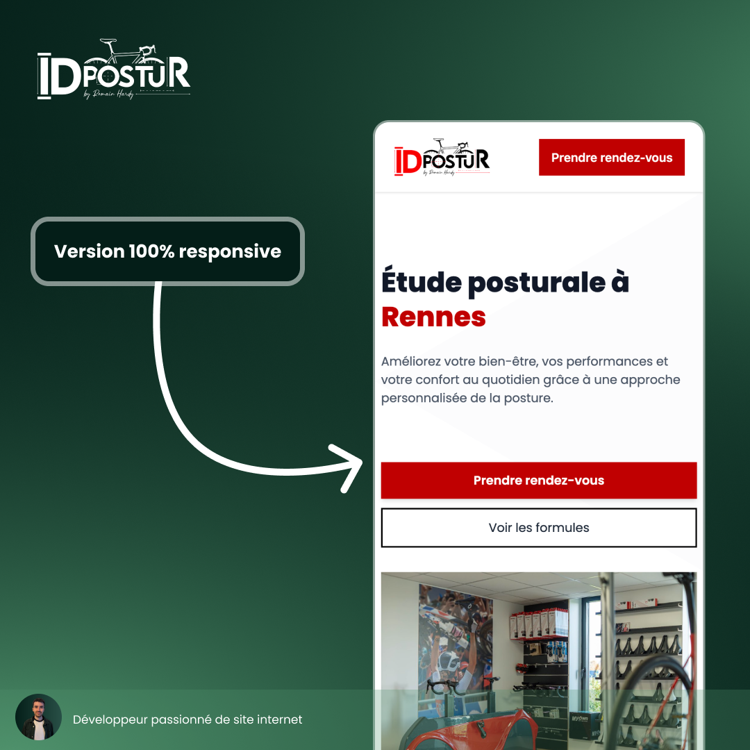 Page d'accueil ID Postur